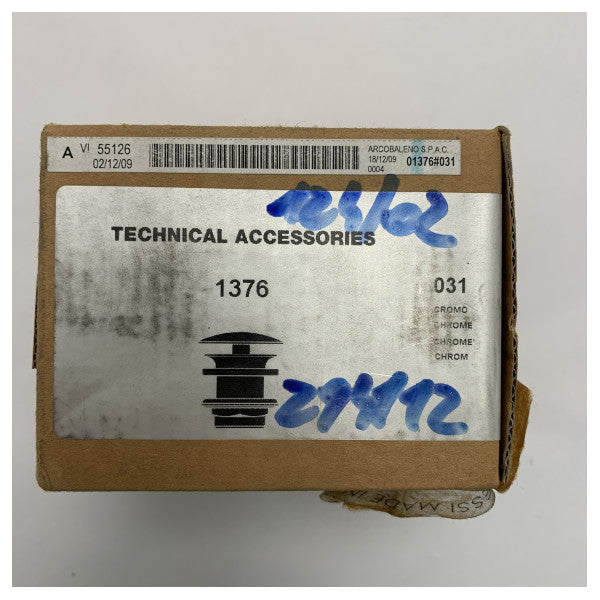 Gessi Sink Plug rustfritt stål krom - 1376.031