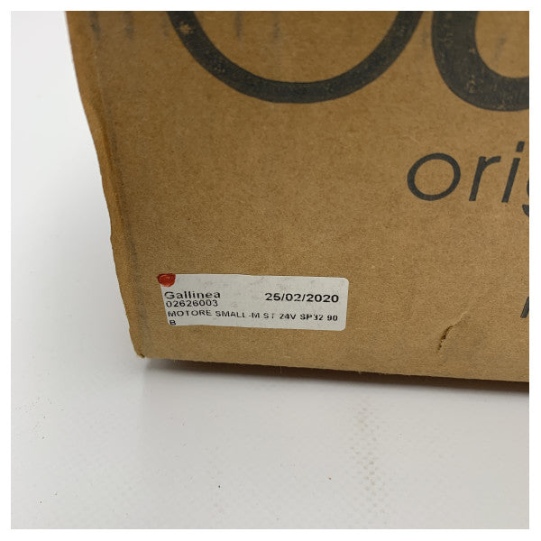 Motore tergicristallo Gallinea ST 24V SP32 90 degreen - 02626003