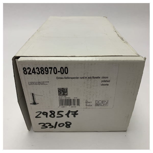 Dornbracht Distributeur de savon encastré en chrome pour évier de cuisine - 82438970-00