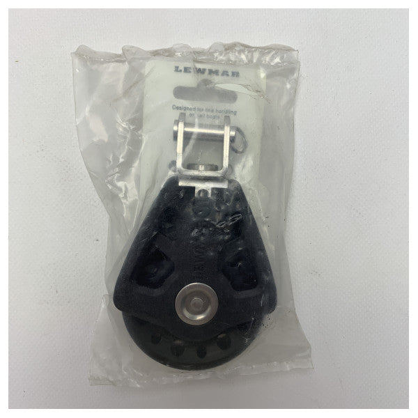 Lewmar 29927221BK 72mm single -disc block with Toggle 12 mm