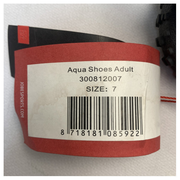 Jobe Aqua Shoes voksen sort størrelse 7 - 300812007-7