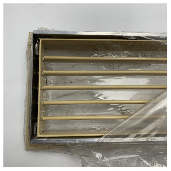 Dometic alüminyum klima giriş - çıkış menfezi pirinç rengi - 30084