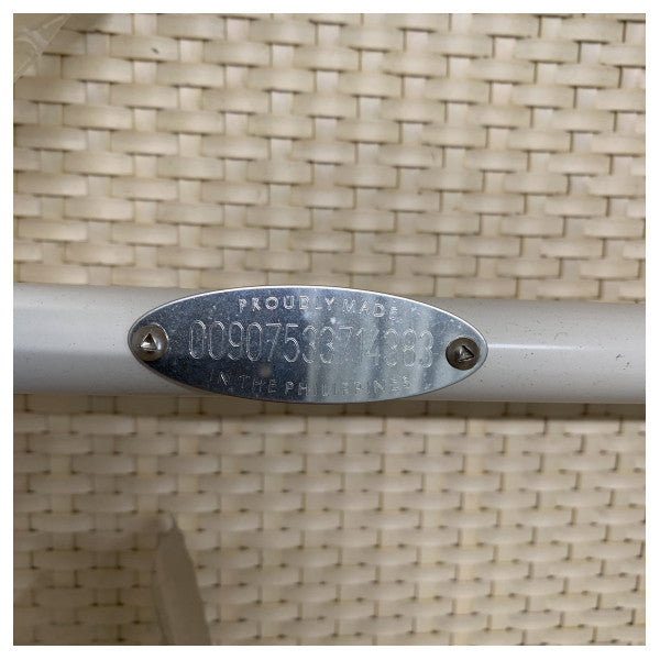 Cadeira de vime de giz Dedon Barcelona - 027-001-083