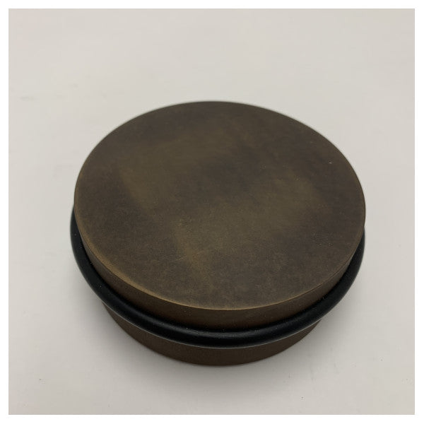 Fama Door Stopper Brass Bronze Finish - Ανθεκτικό No-Drill Stopper πόρτας σκάφους για αντοχή στο αλμυρό νερό