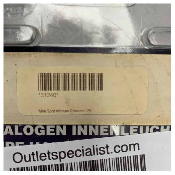 أكوا سيجنال مونت كارلو مونت كارلو 5 وات 12 فولت هالوجين هالوجين داخلي من الكروم - 3109110000