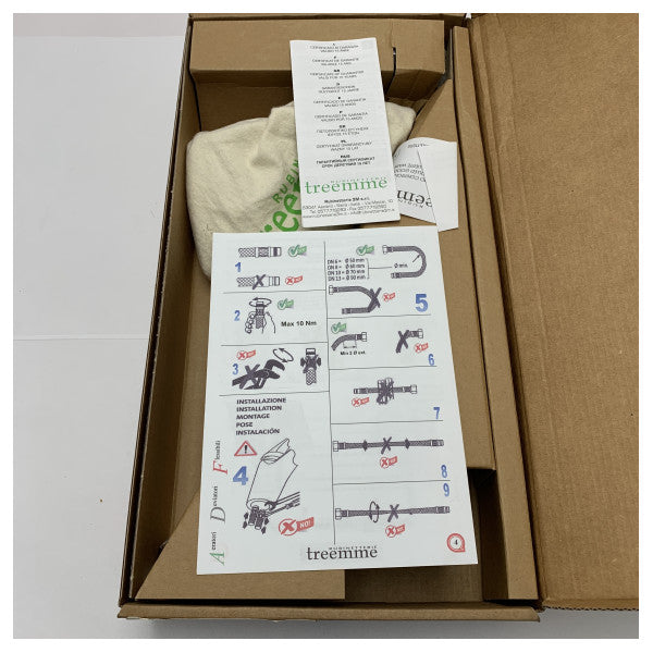 Bateria bidetowa Treemme 2720 CC KL chrom