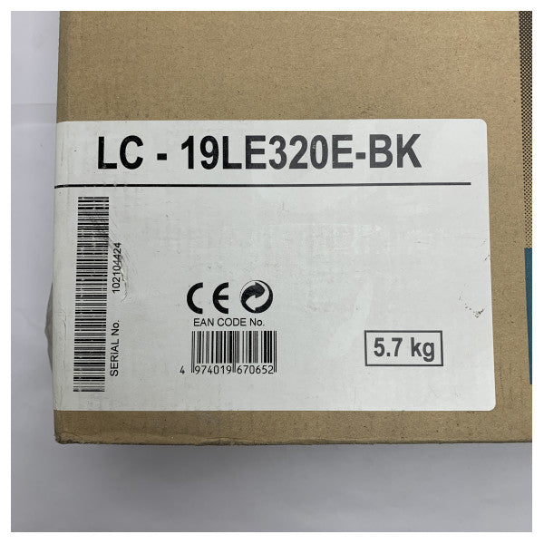 Sharp 19LE320E BK TV 19-calowy ekran LED