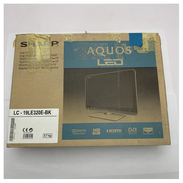 Sharp 19LE320E BK TV 19-calowy ekran LED