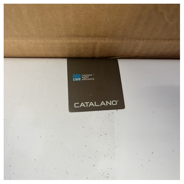 Catalano 12VE Verso 120 valkoinen keraaminen merenkulun pesuallas - kestävä ja moderni merenkulun pesuallas