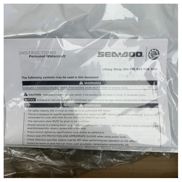 オリジナル シードゥー ウォーター クラフト - ジェットスキー リフティング キット ブラック - 529036189