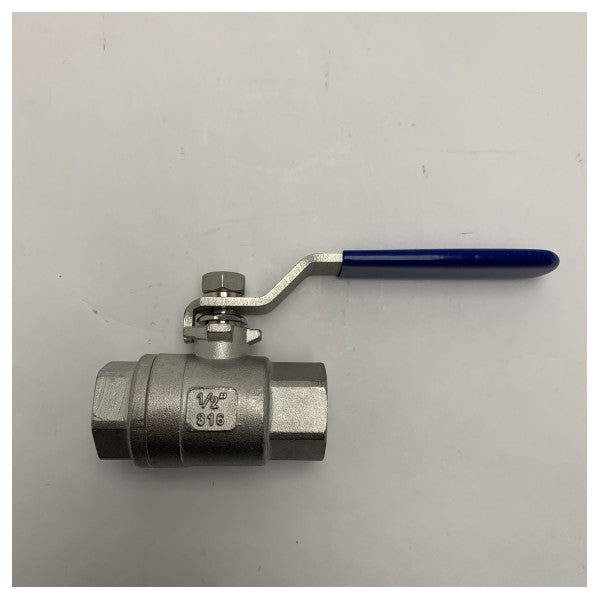 Кульовий кран Vetus BV1/2 1/2 дюйма 19 мм з нержавіючої сталі 316-1/2