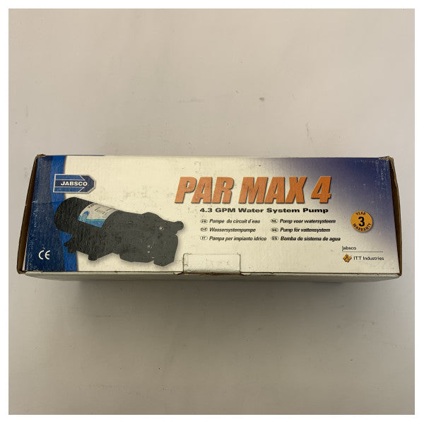 Помпа за питейна вода с регулиране на налягането Jabsco Par Max 4 12V | 16L/min -31620-0092