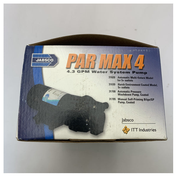 Помпа за питейна вода с регулиране на налягането Jabsco Par Max 4 12V | 16L/min -31620-0092