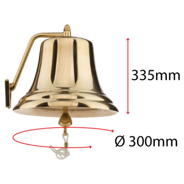 فوريستي سواردي جرس سفينة نحاسي 300 ملم رينا 94 CROM معتمد من فورستي سواردي