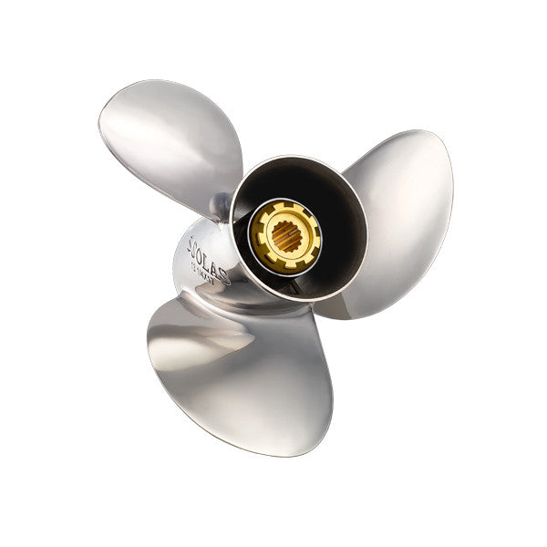 Solas new saturn 10 x 14 RH hélice de 3 pás em aço inoxidável - 3231-100-14