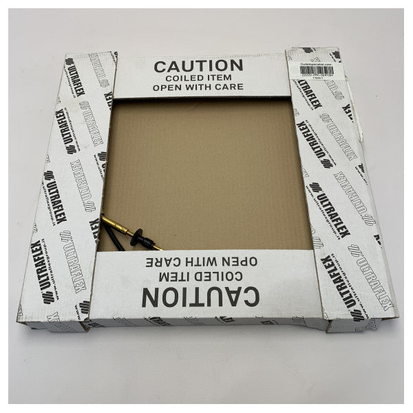 Ultraflex C14 32415H マリンリモートコントロールケーブル - 耐久性、耐腐食性、ボートエンジンシステム用10フィートコネクタ