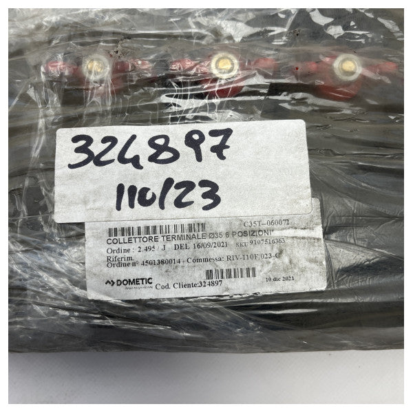 Dometic 6-Port Coupling Connector for Water and Pipe Systems - 9107516363