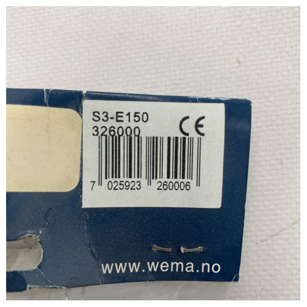 WEMA S3 ENTÉRIEUR DE LEVER ET EAU 150 mm - S3-150