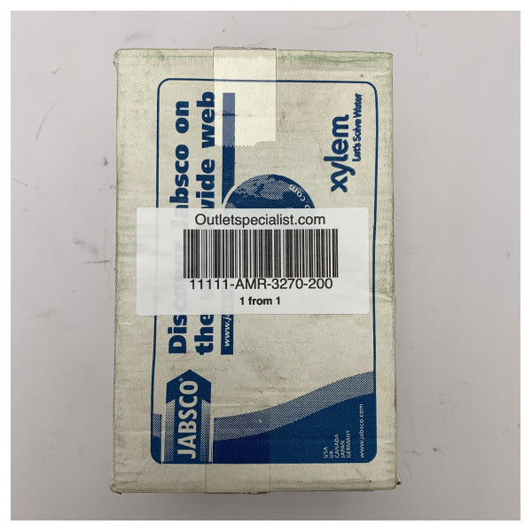 مضخة مياه التبريد ذات المكره البرونزية من Jabsco مقاس 3/4 بوصة 40 لتر/دقيقة - 3270-200