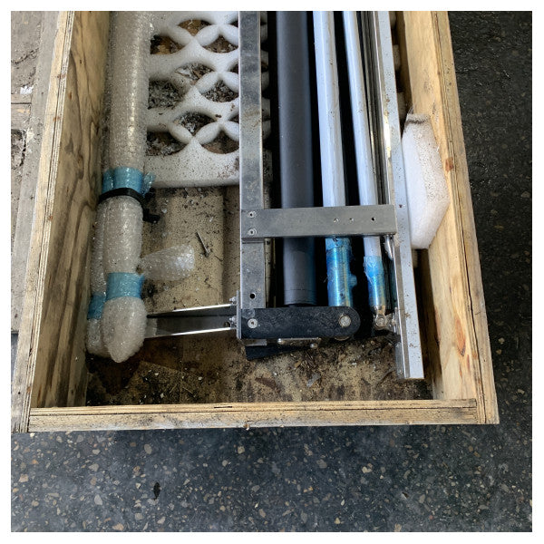 Makefast stainless steel retractable bimini B268 cm black - AN-00958