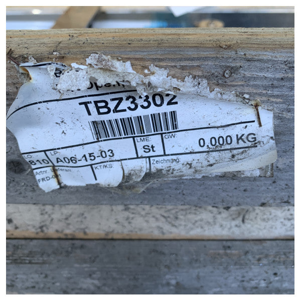 Makefast stainless steel retractable bimini B268 cm black - AN-00958