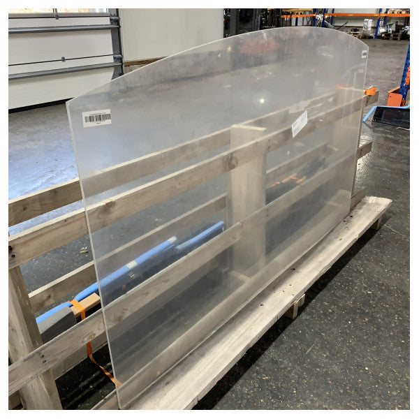 Pare-brise en plexiglas pour bateau Fjord 40 Open 2130 x 1280 x 10 mm - TBF2003