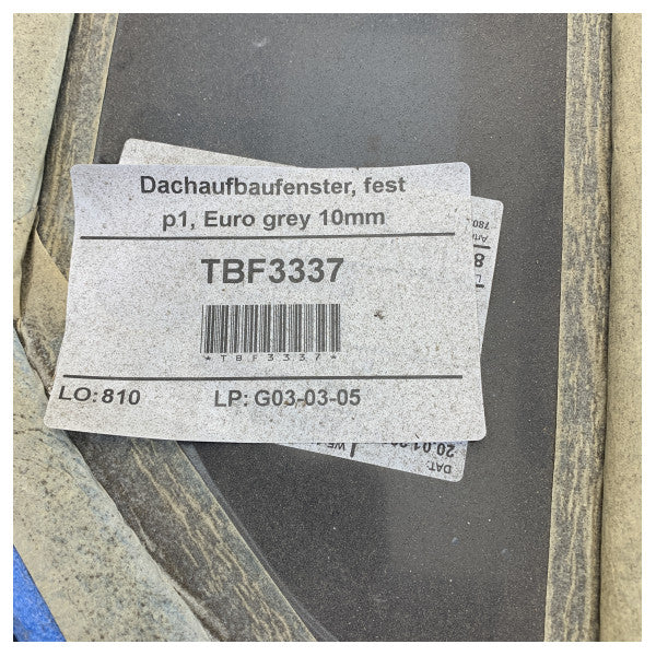 Insert en verre Lewmar Hanse 675 pour coque 10 mm - TBF3337 - 78038100