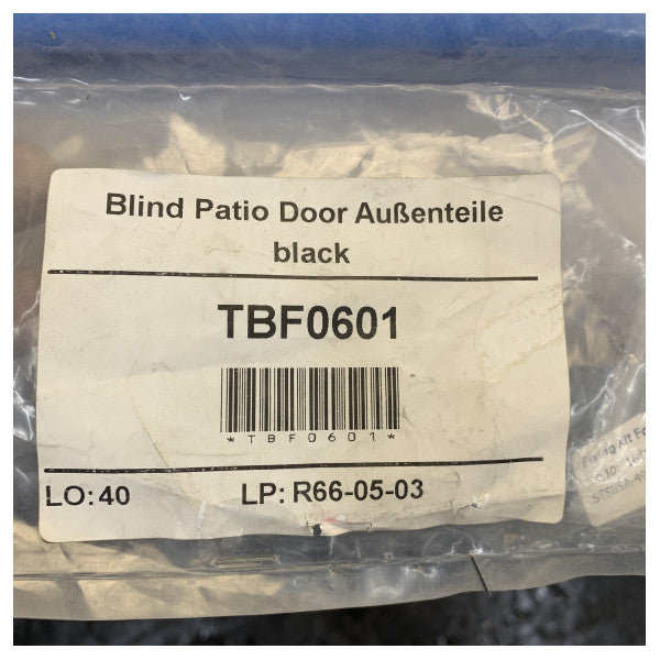 Dometic Patio Door Blinds STSNSA 499 x 2108 mm - black