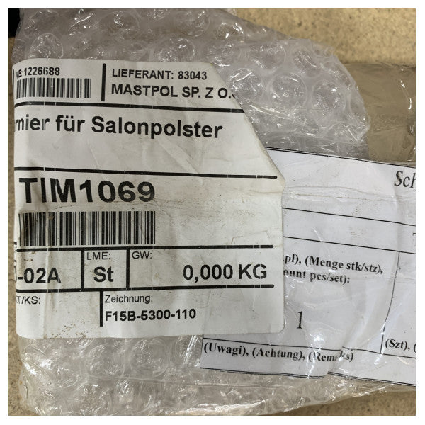 Charnière en acier inoxydable Hanse Yachts pour la sellerie du salon | Table - TIM1069