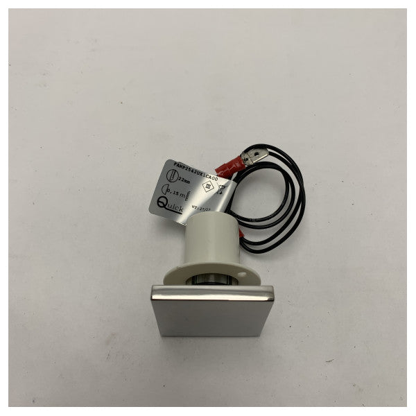 Quick Gwenda 24V LED Step Marker Polished Finish