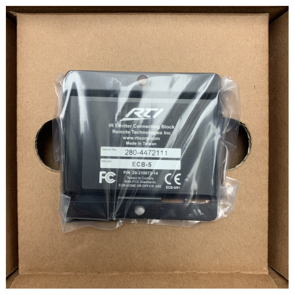 RTI ECB-5 IR-splitter til marinebrug - holdbar infrarød signalfordeler til fjernbetjeninger