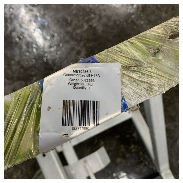 Hanse Yachts aluminium monteringsstativ för Fischer Panda 10000I generator