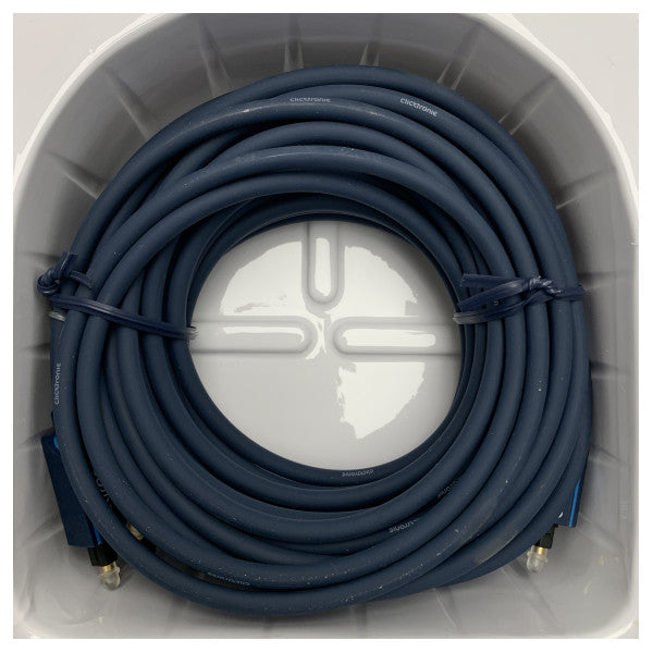 15 м издръжлив оптичен аудиокабел с 3,5 мм адаптер - водоустойчива морска цифрова аудио връзка