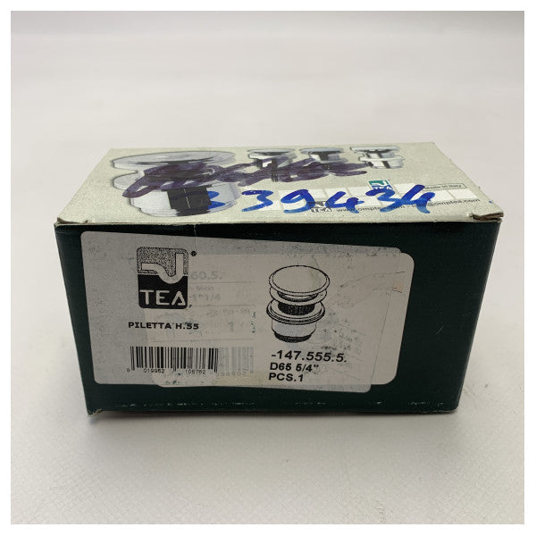 TEA bouchon de vidange en acier inoxydable chromé D63 x 55 mm - 147.555.5