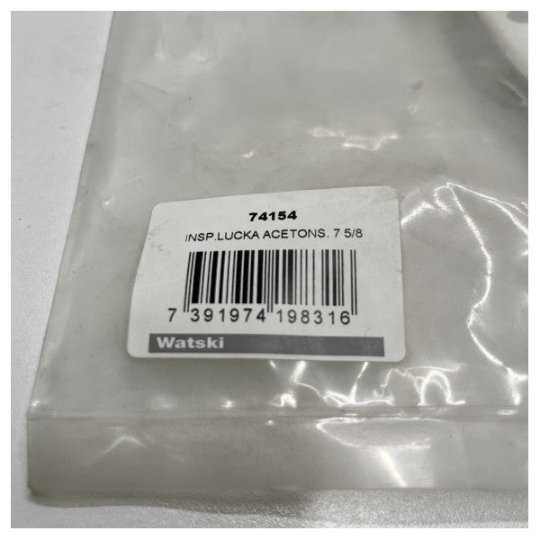 Watski καταπακτή επιθεώρησης στρογγυλή λευκή - 74154