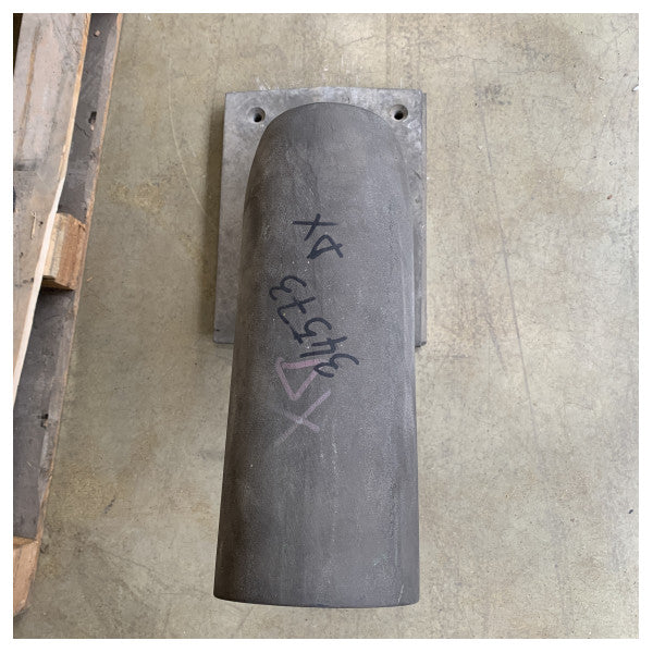 Eje de Apoyo 90mm Lanzadera Izquierda Cojinete de Eje de Metal Marino Duradero para Aplicaciones Marítimas Pesadas