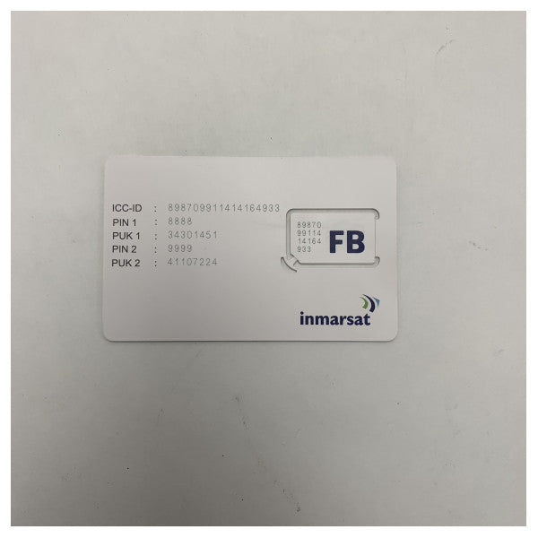 Inmarsat Stratos simcard Fleet Broadband