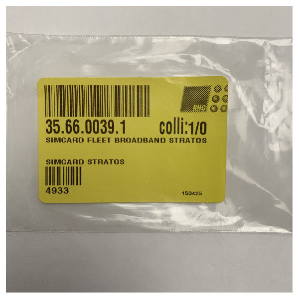 Inmarsat Stratos simcard Fleet Broadband