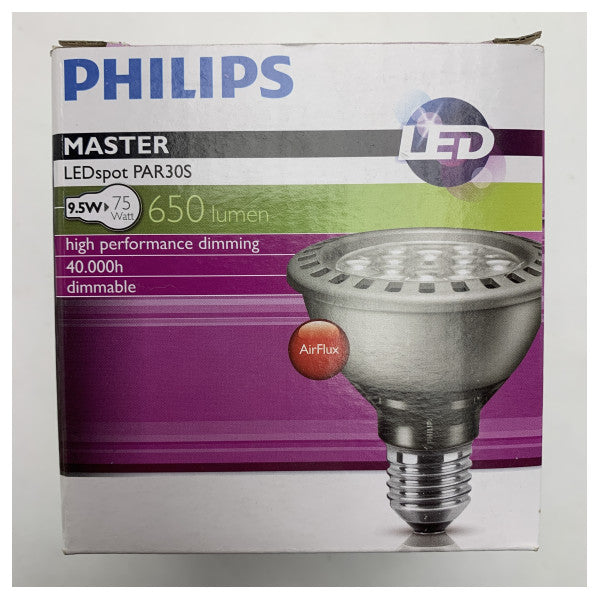 Philips 9.5W LED E27 Spot Lamp for Marine Indoor & Outdoor Use - Dimmable Warm White Light