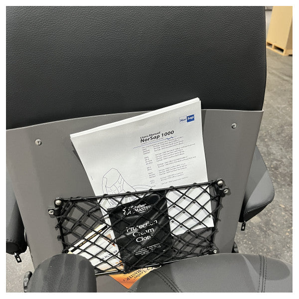 Norsap NS1000 Siège de Pilote Noir avec Support de Siège Fixe