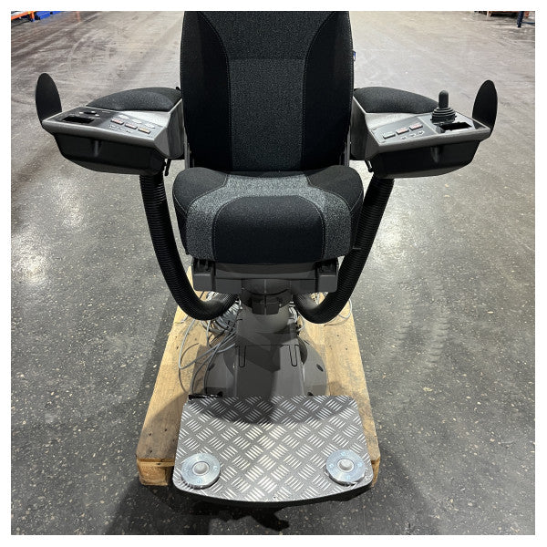 Norsap NS1700 Pilot Seat With Adjustable Seat Support Black