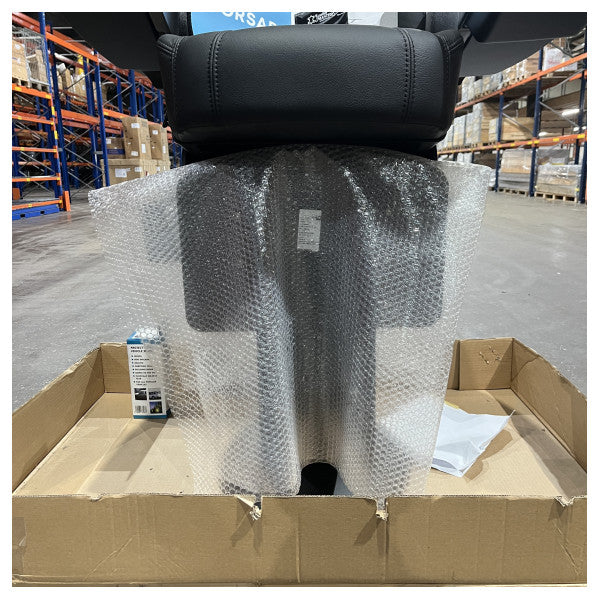 Norsap NS1700 Pilot Koltuğu Sabit Koltuk Desteği Siyah Deri