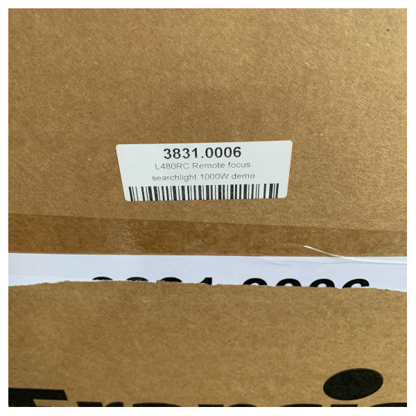 Projecteur de recherche électrique télécommandé Francis L480RC-1000W 230V