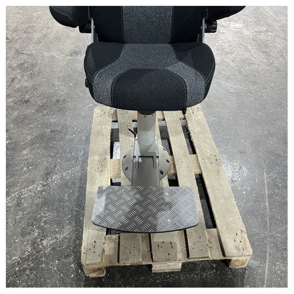 Fotel pilota Norsap NS1000 czarny z stałym wsparciem siedzenia z tkaniny