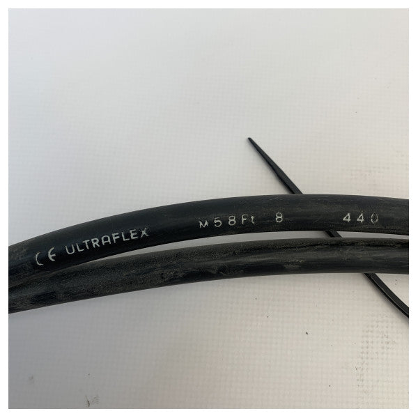 Ultraflex M58 2,44m båtstyringskabel Rustfritt stål - 35858s