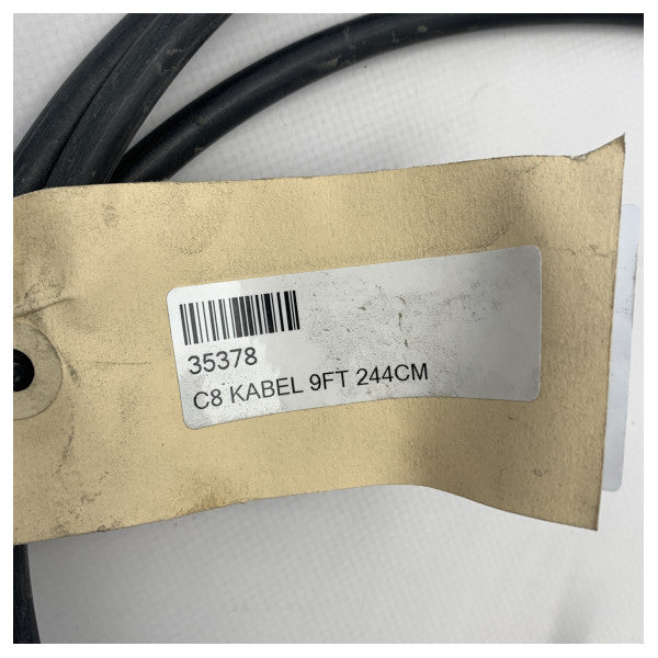 Ultraflex C8 9ft 2.44M linka sterownicza do łodzi ze stali nierdzewnej - 35378