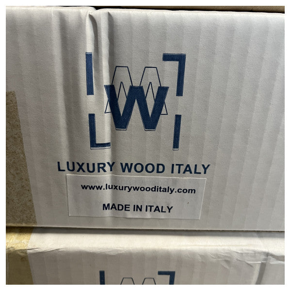 Luxury Wood 356438 parkettgolv Luna vit ek