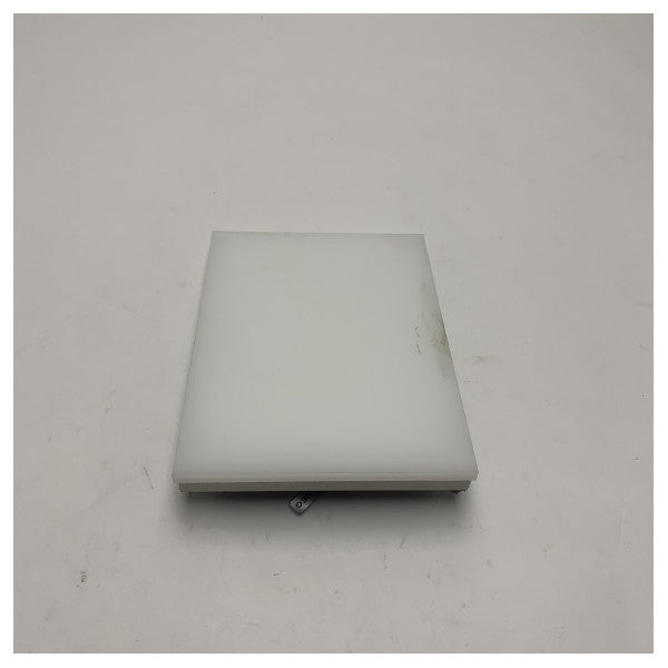 Cantalupi Marine Grade Panel LED 3000K Blanco Cálido 6W 24V Acero Inoxidable Iluminación Interior