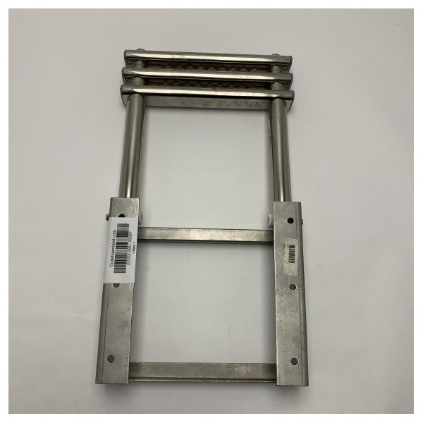 Allpa 36097 échelle de bain extensible à 3 marches en acier inoxydable