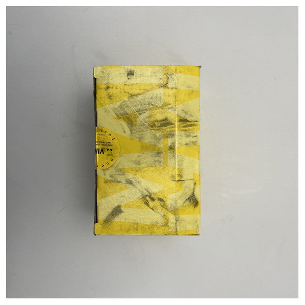 Vimar Eikon Classic 4M Metal Cover Plate Matt Anthracite - Plaque frontale durable pour interrupteur et prise de courant de qualité marine